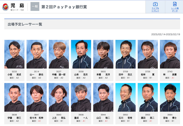 児島競艇次回レース